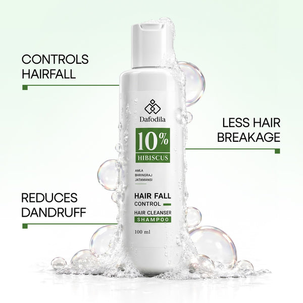 Hair Fall Control Shampoo with 10% Hibiscus