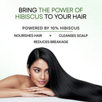 Ayurvedic hibiscus shampoo for strong, shiny hair – powered by 10% Hibiscus