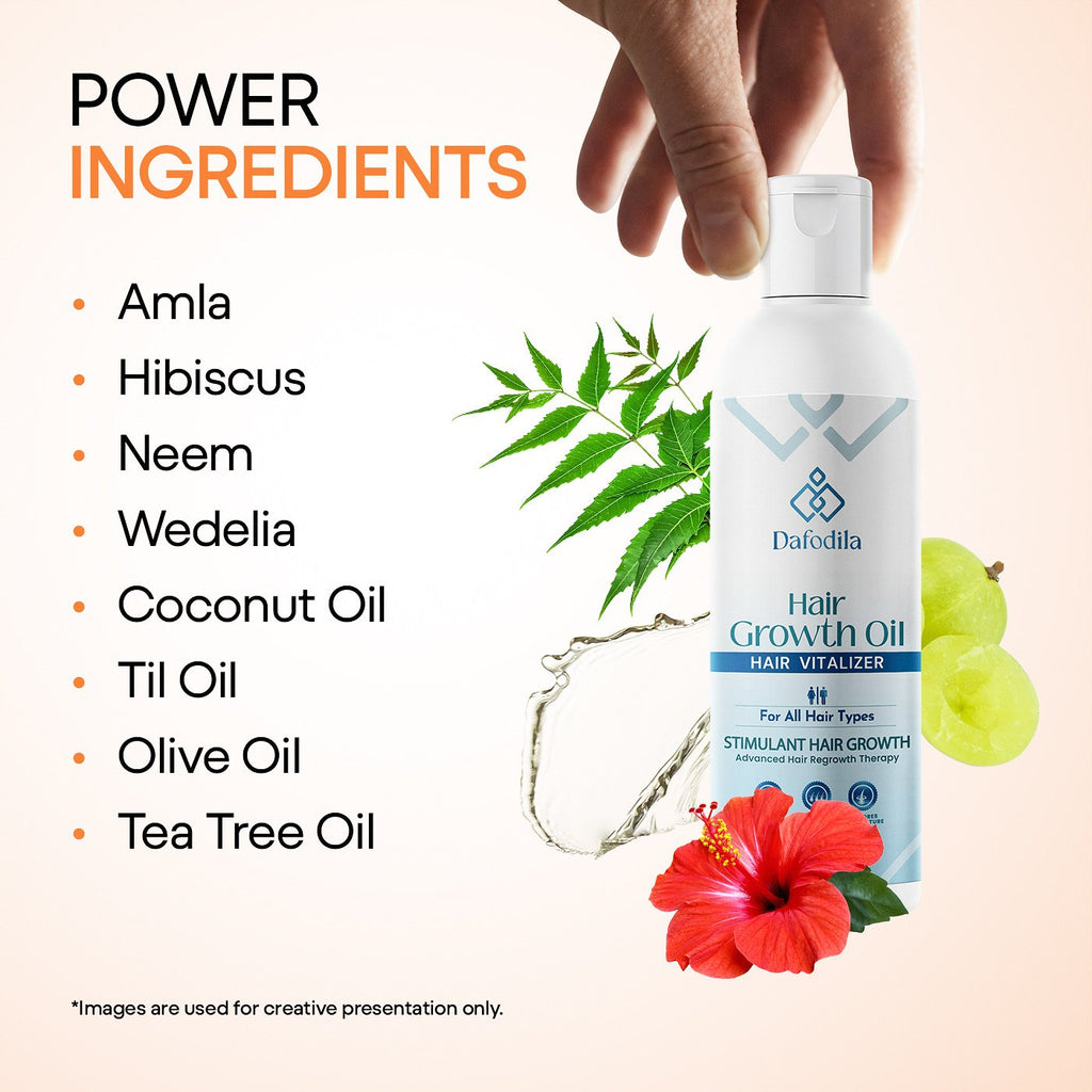 Dafodila Complete Hair Growth System Combo