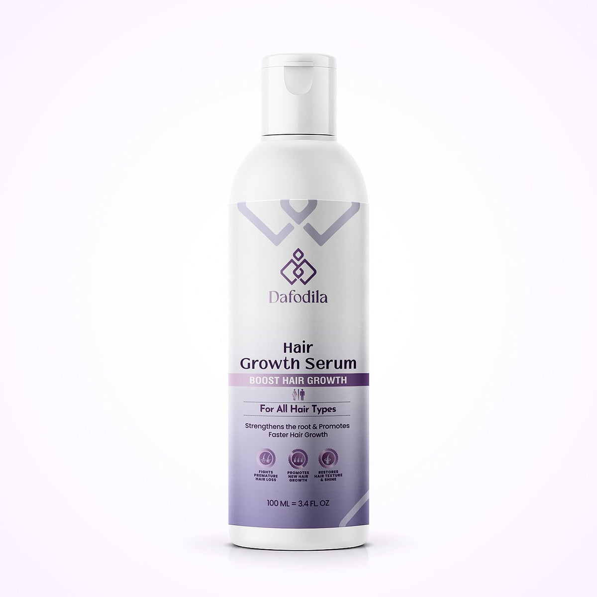 Dafodila Hair Growth Serum for Men & Women | Boost Hair Growth, Strengthens Roots – 100ml