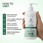 Dafodila Anti-Hairfall Shampoo for Men & Women with Arnica, Olive & Castor – 300ml